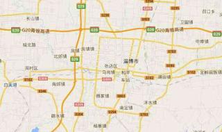 淄博市张店区地图 淄博市张店区地图